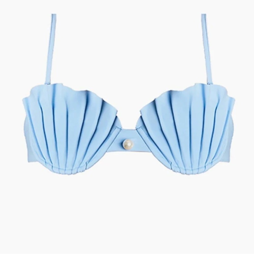 NWT Bahia Maria La Joya Seashell Bikini Set in Periwinkle (Medium) - Picture 4 of 9